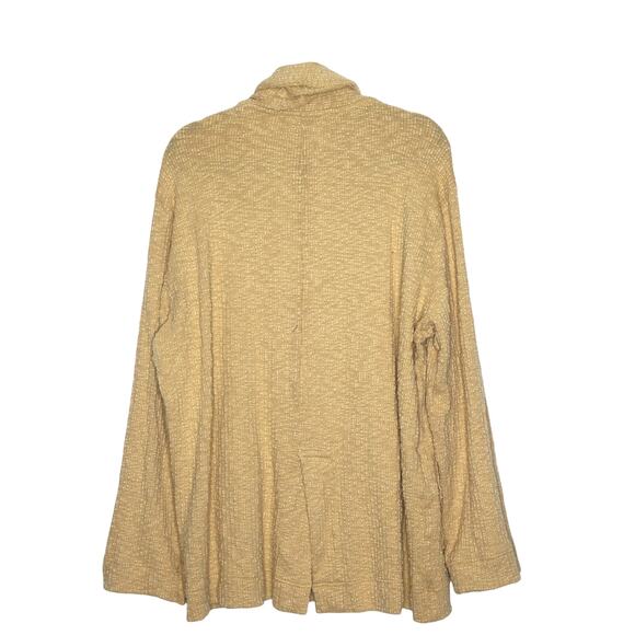 FREE PEOPLE BEACH Reign Textured Blazer Ginger Oversized Two Button Women's S - Picture 3 of 12